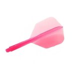 Ailettes flechettes condor flights ailettes flechettes rosa shape larg 33, 5 mm 3 you 1292