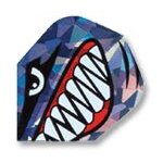 Ailette fl�chette hologram shark