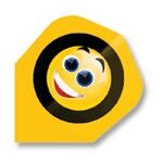Ailette fl�chette quadro smile