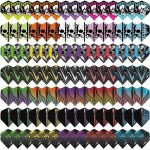 Ailettes standard fléchettes 90 vols de fléchettes de formes différentes dart flights, parfait pour fléchettes ... Ailettes standard fléchettes 90 vols de fléchettes de formes différentes dart flights, parfait pour fléchettes ...