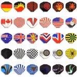 Ailettes standard flchettes flchettes de formes diffrentes dart flights