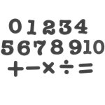 Aimant de r�frig�rateur noir, d�coration murale / maison, artisanat bricolage, jouet d'apprentissage ...