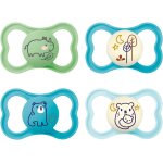 Air day & night sucette en silicone, lot de 4, 16 mois et plus, sucette pour b�b� respectueuse des dents, ...