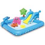 Aire de jeux pataugeoire fantastic aquarium 239 x 206 x 86 cm avec fontaine, pool