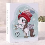 Album photo 4d en plastique avec 100 pochettes, 6 pouces, grand format, livre de poche, album de dessin ...