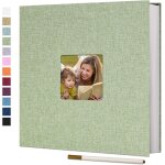 Album photo autocollant 60 pages albums photo diy 10x15 albums photo souvenirs couverture en lin cadeaux ...