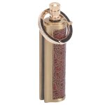 Allume - feu portable d'extrieur, briquet en silex tanche et rutilisable avec porte - cls, coque ...