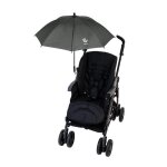 Altabebe ombrelle pour poussette universelle anti - uv 50 + . gris fonce