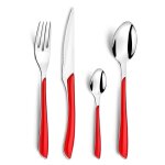 Amefa set de coutellerie 24 pcs eclat rouge