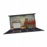 Aménagement de diorama de garage de voiture a l'échelle 1 / 64 Aménagement de diorama de garage de voiture a l'échelle 1 / 64
