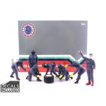 American diorama 1 / 18 76558 figurines f1 pit crew figures set 3 team blue purple diecast modelcar - ...