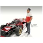 American diorama 1 / 18 - figurines diorama figure series - race crew iv 19004 - american diorama