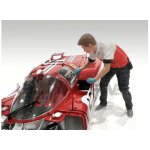 American diorama 1 / 18 - figurines diorama figure series - race crew vi 19006 - american diorama