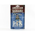 American diorama 1 / 18 - figurines seated couple series iii figure a - 38217 - american diorama