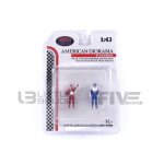 American diorama 1 / 43 76451 figurines racing legends 1990 set of 2 figures diecast modelcar - american ...