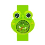 Amole frog - montre analogique a quartz pour enfants, montre poisson etanche simple, cadeau d'anniversaire ...