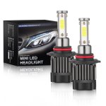 Ampoules de phares de voiture, nouveau style h4 led h7 5000lm h11 led atuo, ampoule de phares de voiture ...