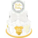 Amscan kit dcoration gteau de couches hello baby 4 pices