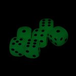 Amusant jeu de soci�t� barre de nuit ktv divertissement jeu de d�s lueur dans le noir d�s cubes 6 pi�ces ...