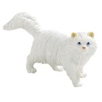 Animaux figurine chat persan princesse - 8 cm