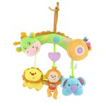 Animal suspendu mobile, jouets mignons en peluche pour b�b� de 0 a 2 ans, gar�ons et filles