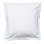 Anne de solene aslvexitu99 001001 unie taie d'oreiller coton blanc 65 x 65 cm