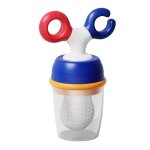 Anneau de dentition d'alimentation alimentaire utile pour tout - petit avec couvercle, facile a nettoyer, ...