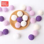 Anneau de dentition en bois, 20mm, perles colorées au crochet, sans bpa, bricolage, collier, bracelet, ... Anneau de dentition en bois, 20mm, perles colorées au crochet, sans bpa, bricolage, collier, bracelet, ...