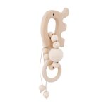 Anneau de dentition en bois pour bébé, hochets de dessin animé, jouet de dentition, pendentif, support ... Anneau de dentition en bois pour bébé, hochets de dessin animé, jouet de dentition, pendentif, support ...