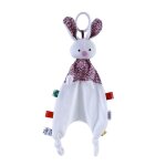 Anneau de dentition en peluche animal mignon pour bébé, serviette, jouets de développement bébé, poussette, ... Anneau de dentition en peluche animal mignon pour bébé, serviette, jouets de développement bébé, poussette, ...