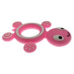 Anneau de dentition en silicone, 1 pièce, pour bébé, animal, molar, tortue, accessoire Anneau de dentition en silicone, 1 pièce, pour bébé, animal, molar, tortue, accessoire