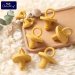 Anneau de dentition en silicone pour bébé, 1 pièce, tétine de qualité alimentaire, sucette sucette chaîne, ... Anneau de dentition en silicone pour bébé, 1 pièce, tétine de qualité alimentaire, sucette sucette chaîne, ...