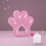 Anneau de dentition en silicone pour bb, jouets, anneau a mcher, accessoires pour nouveau - n, cadeau ...