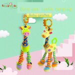 Anneau de dentition en silicone pour bébé, pendentif de chevet portable, hochet design, jouet educatif, ... Anneau de dentition en silicone pour bébé, pendentif de chevet portable, hochet design, jouet educatif, ...
