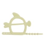 Anneau de dentition en silicone pour enfants, soins pour b�b�s, gants, sucettes, nouveau n�, soins dentaires ...