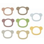 Anneau de dentition en silicone, mignon animal rongeur, jouet molaire, bracelet ornement pour b�b�s filles ...