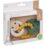 Anneaux de dentition sophie la girafe tropic'anneaux, lot de 3 en caoutchouc naturel