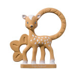 Anneau de dentition vulli sophie la girafe fanfan le faon - caoutchouc naturel, compact