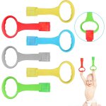 Anneau de lit bb, 6 pices pour lit et parc, anneaux en plastique pour l'entranement de l'quilibre, ...