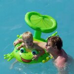 Anneau de natation gonflable pour b�b�, anneau de natation pour enfants, pare soleil, grenouille, si�ge ...