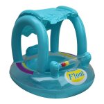 Anneau de natation gonflable en pvc pour bb, pare soleil, volant, vacances en toute scurit, sige ...