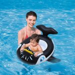 Anneau de natation en pvc pour bb, sige de flotteur, anneau de piscine, baleine de dessin anim, accessoire ...