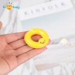 Anneaux de natation en rsine pour maison de poupe 1 / 12, conception de canard miniature, anneaux de ...