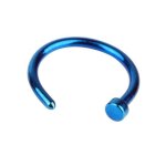 Anneaux de nez pour filles, 1 pi�ce, jouets de maquillage, autocollants pour ongles, princesse blanche, ...