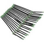 Anti - tangle tube, 20 pcs feeder boom with snaps tube balance connector fishing accessory