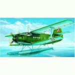 Antonov an - 2m colt avec flotteurs - trumpeter