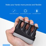 Appareil de musculation des doigts a poign�e r�glable, equipement d'entra�nement physique a domicile ...