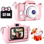 Appareil photo pour enfants de 6 a 12 ans, jouets pour gar�ons et filles, appareil photo num�rique pour ...