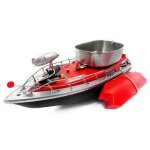 Appat de p�che electrique 3 generations bateau rc 300 m detecteur de poisson a distance avec projecteur ...