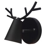 Applique bois nordique salon simple chambre chevet escalier all�e chambre enfant t�te de cerf applique ...